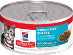 Hill's Science Diet Adult Indoor Ocean Fish Entrée